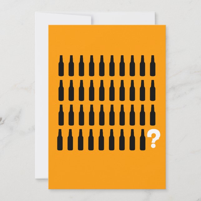 Convites do aniversário de 40 anos - elogios da (Frente)