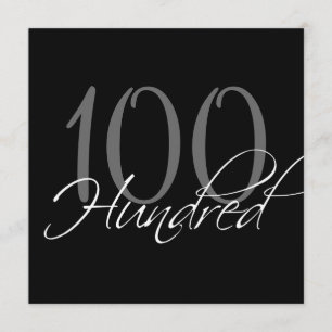 Convites do aniversário do cinza preto formal