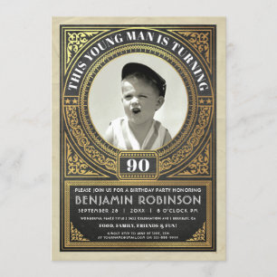 Convites do aniversário do marco miliário do