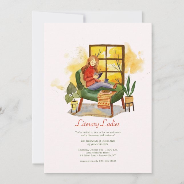 Convites do Clube de Livro (Frente)