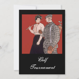 Convites do competiam do golfe