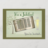 Convites do jubileu das freiras