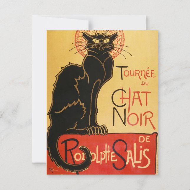 Convites do Le Chat Noir (Frente)