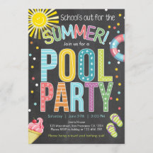 Do verão do partido da festa na piscina das