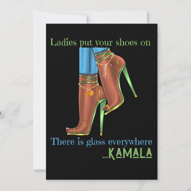 Convites Do Vice-Presidente Ao Presidente Kamal Harris 2024 (Frente)