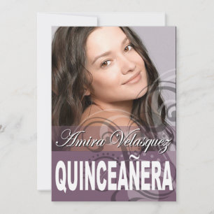 Convites Doce 15 Festa de aniversário de Fotos de Quincea