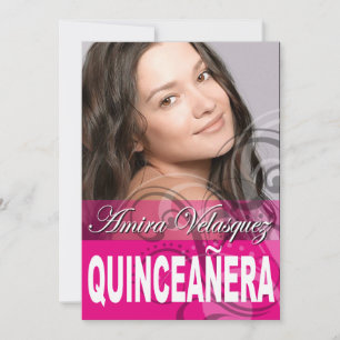 Convites Doce 15 Festa de aniversário de Fotos de Quincea