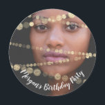 Convites Doce 16º aniversário Foto Confetti Rosa Dourado<br><div class="desc">Novos convites para chic Você pode adicionar sua foto e mudar a cor do plano de fundo Qualquer outra pergunta,  por favor me conte Enyoy you life :) FlorenceKdesign Exemplo de foto de Pixably.com</div>