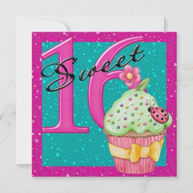 Convites Doce 16 (Frente)