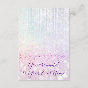 Convites Doce 16.ª 15 Quinceanera Cordas de Pastel Bridal