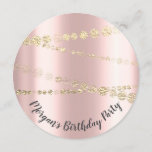 Convites Doce 16.º aniversário Confetti Rosa 15<br><div class="desc">Novos convites para chic Qualquer outra pergunta Por favor me conte Enyoy you life :) FlorenceKdesign</div>