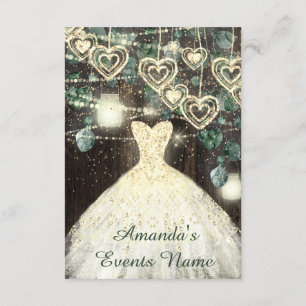 Convites Doce 16.º BRIDAL Rustic Dourado Confetti