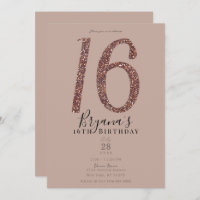 Doce 16°, 16 fãs, cor-de-rosa, Rosa com brilho