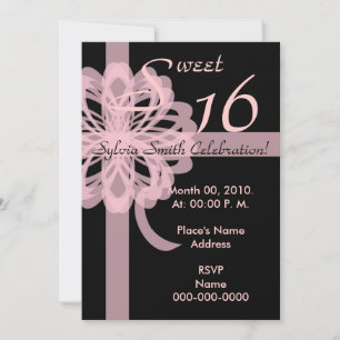 Convites Doce 16 Celebrações - Personalizar