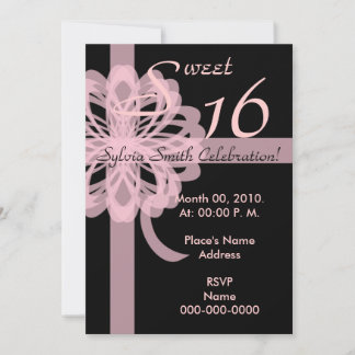 Convites Doce 16 Celebrações - Personalizar