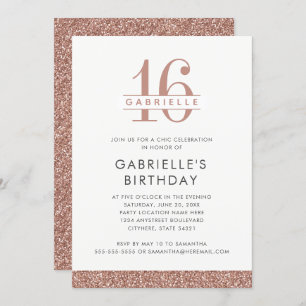 Convites Doce 16 Mínimo de Aniversário com Lantera Rosa Dou