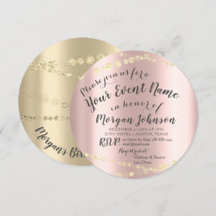 Convites Doce Bridal do 16º aniversário do Confetti 15