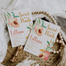 Doce como Pêssego Verde Aniversário