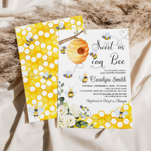 Convites Doce, como pode ser o Chá de fraldas neutro para o