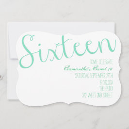 Convites Doce Dezesseis