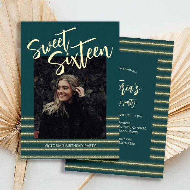 Convites Doce Dezesseis Festas de aniversário de Amarino (Criador carregado)