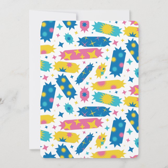 Convites Doce doces. (Verso)