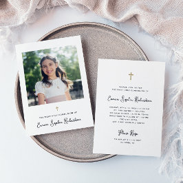 Convites Doce e Simples | Foto Primeira Comunhão Santa