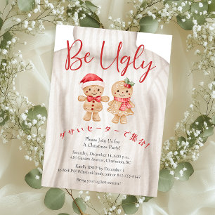 Convites Doce Feio Papais noeis de Pão de Natal Cookie