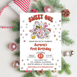 Convites Doce, Festa de aniversário de esfregona de uma gel