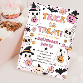 CONVITES DOCE OU TRAVESSURA FOFO HALLOWEEN