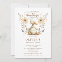 Doce primeiro aniversario de Duckets