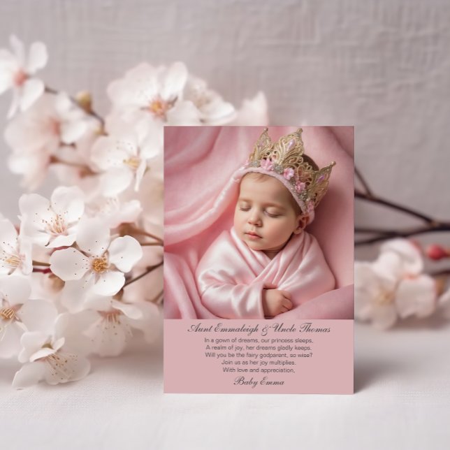 Convites Doce Princesa Adormecida - Uma Proposta de Padrinh (Criador carregado)