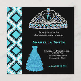 Convites Doce Quinceanera