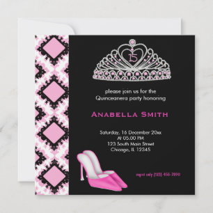 Convites Doce Quinceanera