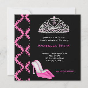 Convites Doce Quinceanera
