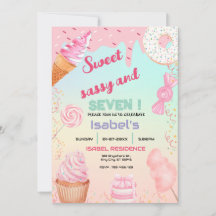 Doce Sassy e Sete Doces Aniversário
