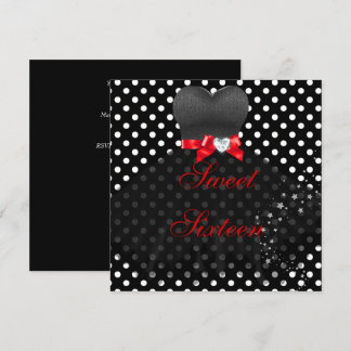 Convites DOCE SEZE Festa de aniversário 16ª