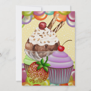 Convites Doces tentações - SRF