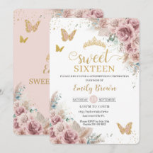 Docinho 16 Boho Blush Rosa Floral Pampas Grass