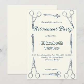 Convites Doctor  Surgeon nurse retirement invitation