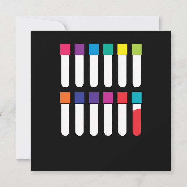 Convites Doença Flebotomista do Vacutainer Sanguíneo Phlebo (Frente)