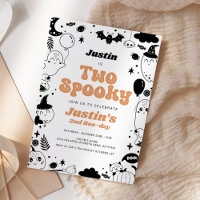 Dois Aniversário do Dia das Bruxas do Fantasma Lar