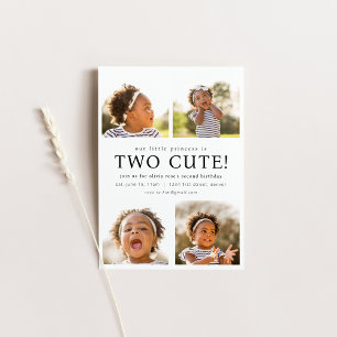 Convites Dois Bons Aniversário Convidam com Fotos