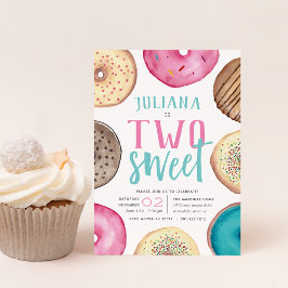 Convites Dois Doce | FESTA DE ANIVERSÁRIO ROSQUINHA