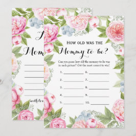 Convites Dois jogos de Chá de fraldas - Quão Antigos | Acon