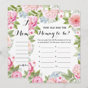 Convites Dois jogos de Chá de fraldas - Quão Antigos   Acon