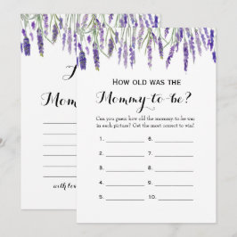 Convites Dois jogos de Chá de fraldas - Quão Antigos | Acon