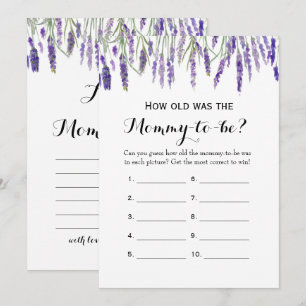 Convites Dois jogos de Chá de fraldas - Quão Antigos   Acon