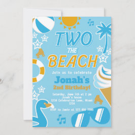 Convites Dois no verão do segundo aniversário da Praia Part