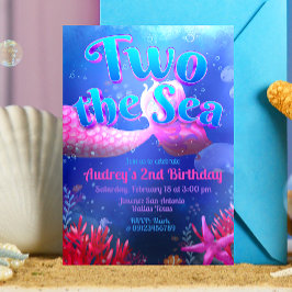 Convites Dois para o Mar - Sereia